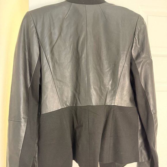 Classiques Entier Leather/Knit Jacket - Picture 2 of 3